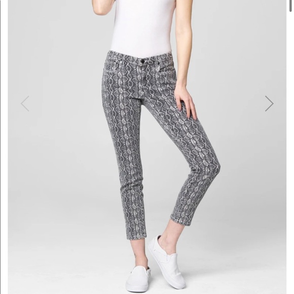 Blank NYC Jeans Blanknyc Size 25 The Reade Crop In Snake Along Nwt